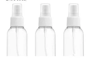 Botellas Plásticas con Atomizador (Spray)