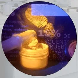 Polvo Magnético Fluorescente
